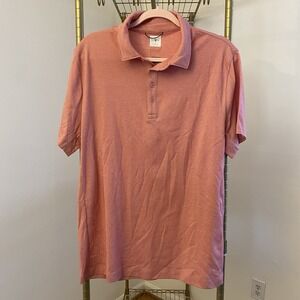 J Crew Oarsman Polo Shirt Mens Large Pink Classic Short Sleeve Preppy NEW NWT
